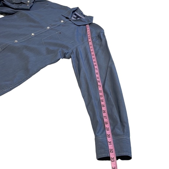 Tommy Hilfiger Dress Shirt - Size Large - Picture 7 of 8